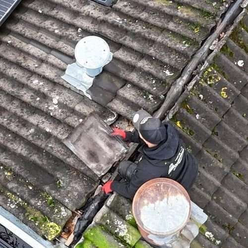 Een dakrenovatie bij oud pannendak in Eemnes